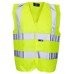 Supertouch Men's High Visibility Short Builders Vest