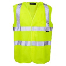 Supertouch Men's High Visibility Velcro Seam Pull Apart Vest Supertouch Men's High Visibility Velcro Seam Pull Apart Vest