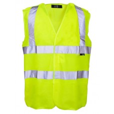 Supertouch Men's High Visibility Velcro Seam Pull Apart Vest