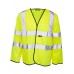 Supertouch Men's High Visibility Long Sleeved Vest