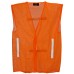 Supertouch Two Reflective Strip Orange Mesh Waistcoat