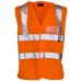 Supertouch Orange Hi Vis Pull Apart Vest