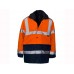 Supertouch Rail Industry Two Tone Hi Vis Parka Jacket