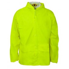 Supertouch Men's Storm-flex Pu Jacket In Yellow
