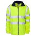 Supertouch Men's High Visibility Micro Fleece Jacket In Yellow