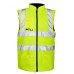 Supertouch Men's Reversible Fleece Lined Bodywarmer In Yellow