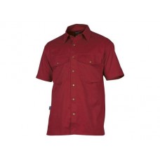 Projob Men's Press Stud 4201 Short Sleeve Work Shirt