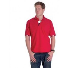Uneek Clothing Unisex Tri-coloured Jacquard Polo Shirt