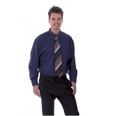 Uneek Clothing Men's Button Collar Pinpoint Oxford Long Sleeve Shirt