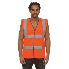 Uneek Clothing Unisex High Visibility Safety Waist Coat