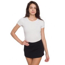 American Apparel Women's Cotton Spandex Jersey Fabric Skort