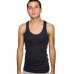 American Apparel Men's Rib Sleeveless Tank Top Vest - Pack Of 10