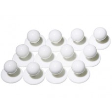 Projob 7906 Chefs Jacket Round White Buttons - 12 Pack Projob 7906 Chefs Jacket Round White Buttons - 12 Pack
