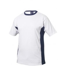 New Wave Unisex Paxton Contrast Side Panel T-shirt
