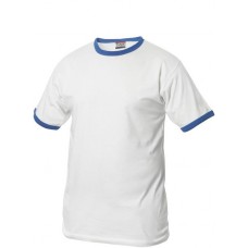 Clique Unisex Nome Contrast Collar And Sleeve T-shirt