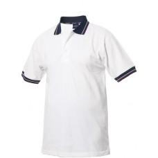 New Wave Men's Axton Contrast Twin Striped Polo Shirt
