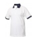 New Wave Men's Axton Contrast Twin Striped Polo Shirt