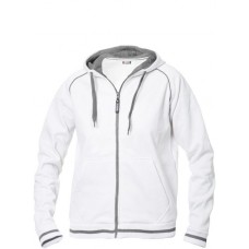 Clique Women's Grace Full Zip Piped Hooded Sweatshirt