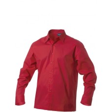 New Wave Men's Sheridan Stretch Poplin Fabric Long Sleeve Shirt