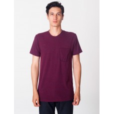 American Apparel Men's Tri-blend Pocket Short Sleeve T-shirt
