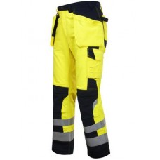 Projob Men's 8503 Flame Retardent High Visibility Trouser