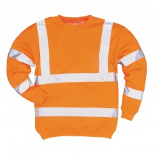 Portwest High Visibility Rail Specification Sweatshirt