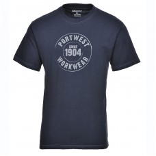 Portwest Stamp Print Work T-shirt