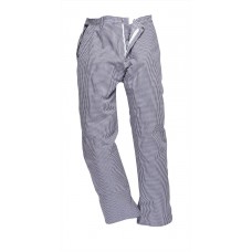 Portwest Barnet Check Lightweight Chefs Trousers