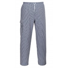 Portwest Chester Eleasticated Waist Chefs Trousers