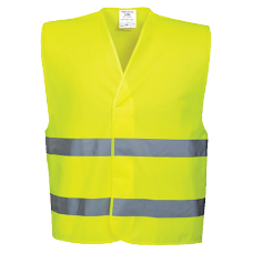 Portwest High Visibility Two Band Safety Vest