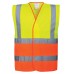 Portwest Yellow/orange Two Tone High Visibility Safety Vest