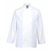 Portwest Sussex Satin Weave Long Sleeve Chefs Jacket