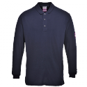 Portwest Modaflame Flame Resistant Anti Static Long Sleeve Polo Shirt
