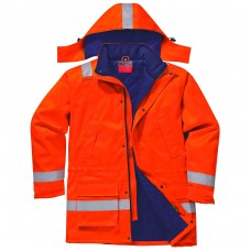 Portwest Bizflame Plus Flame Resistant Anti-static Winter Jacket