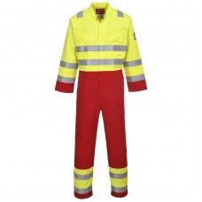 Portwest Bizflame Pro Flame Resistant High Vis Services Coverall