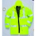 Portwest Gore-tex High Visibility Yellow Parka Jacket