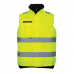 Portwest 300d Fabric High Visibility Multi Pocket Bodywarmer