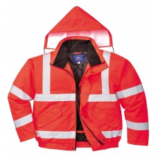Portwest 300d Abrasion Resistant High Visibility Bomber Jacket