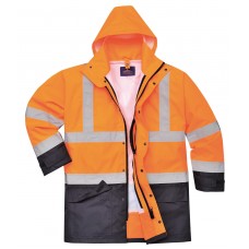 Portwest 300d Abrasion Resistant Hi-vis Executive 5-in-1 Jacket