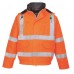 Portwest Anti Static Bizflame Rain High Visibility Fr Bomber Jacket