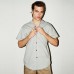 American Apparel Men's Set In Sleeve Thick Knit Baseball Shirt