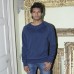 Mantis Men's V Ribbed Neck Inset Superstar Sweatshirt Mantis Men's V Ribbed Neck Inset Superstar Sweatshirt