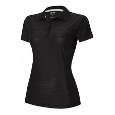 Adidas Women's Rib Collar Corporate 3 Stripe Polo Shirt
