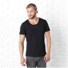 Bella Canvas Men's Slim Fit Wide Neck T-shirt Bella Canvas Men's Slim Fit Wide Neck T-shirt