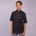 Dennys Adult's Short Sleeve Stud Button Lightweight Chef's Jacket