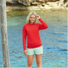 Fruit Of The Loom Women's Lady Fit Lightweight Raglan Sweatshirt