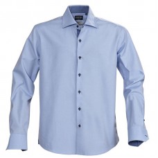 Harvest Men's Baltimore Contrast Under Collar Long Sleeve Shirt