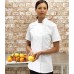 Premier Women's Wrap Over Fastening Short Sleeve Chefs Jacket