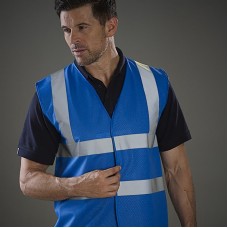 Yoko Men's High Vis Band And Braces Waistcoat - Hvw100