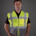 Yoko Men's Multi-functional Executive High Vis Waistcoat - Hvw801
